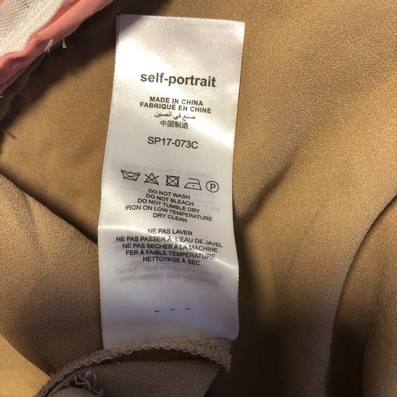 ❌SOLD❌Self portrait tiered lace mini dress - Picture 9 of 12